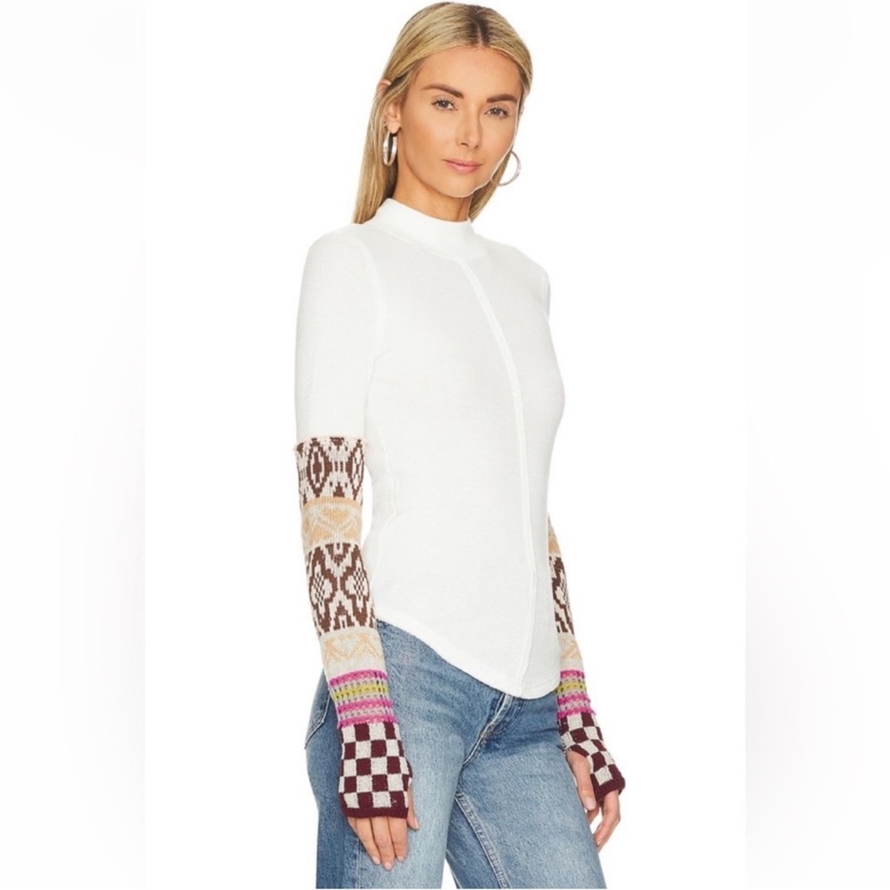 NWOT Free People | Gorgeous Cuff Top | Large - Picture 14 of 16